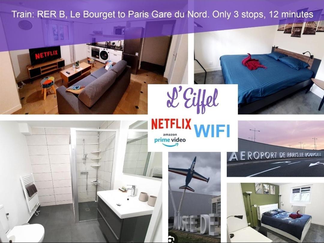L'Eiffel - Self Checking, 20Min From Paris Apartment ดร็องซี ภายนอก รูปภาพ